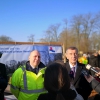 Předseda vlády zahájil výstavbu rekreačního přístavu Veselí nad Moravou