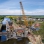 Montáž ocelové konstrukce a vystrojení zvedacího mostu Plavební komory Hořín